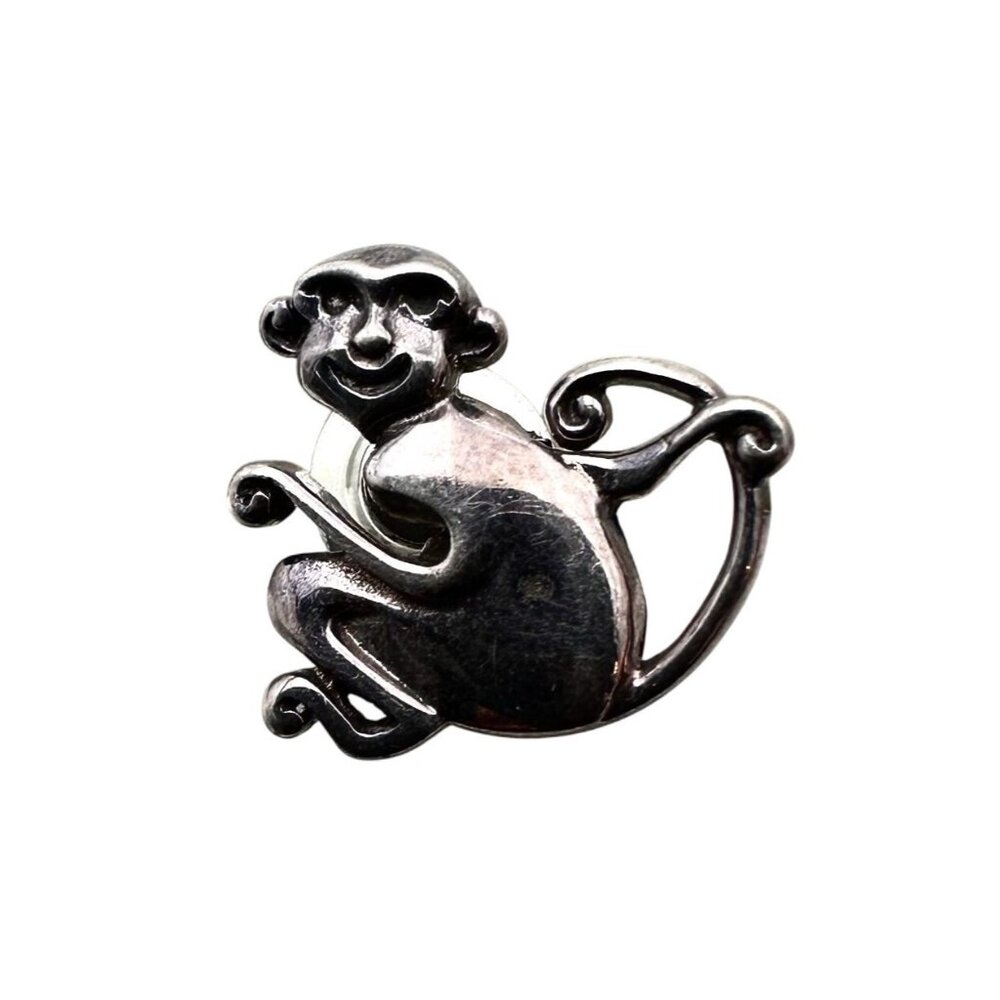 JAI John Hardy Year of the Monkey Pin Tie Tac Sterling Silver 925